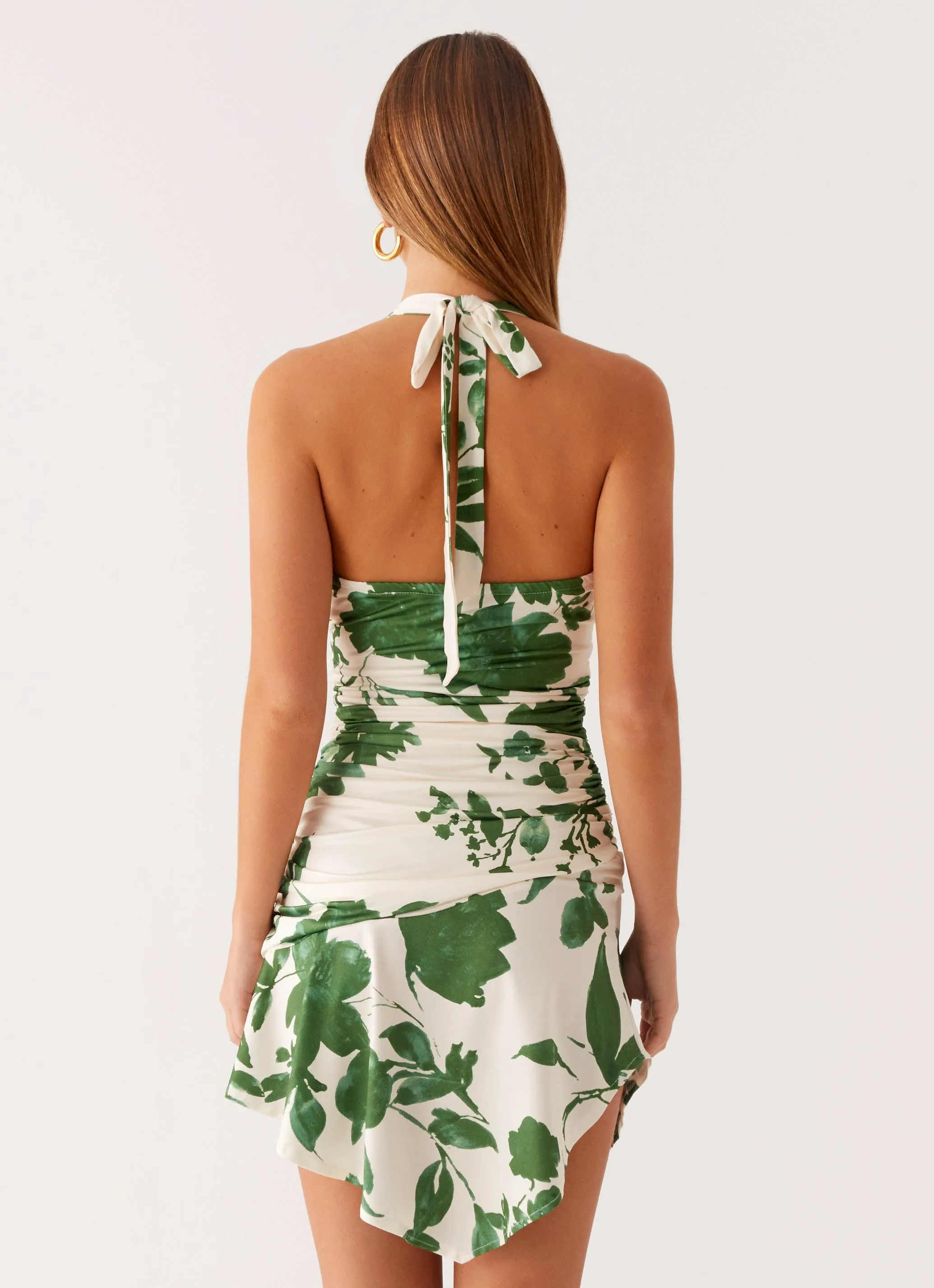 Fashionable Layers Colt Mini Dress - Verdant Bloom