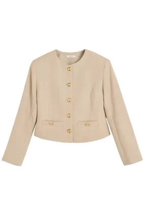 NonRestrictive Movement Design Rubberized Trims Frida Jacket