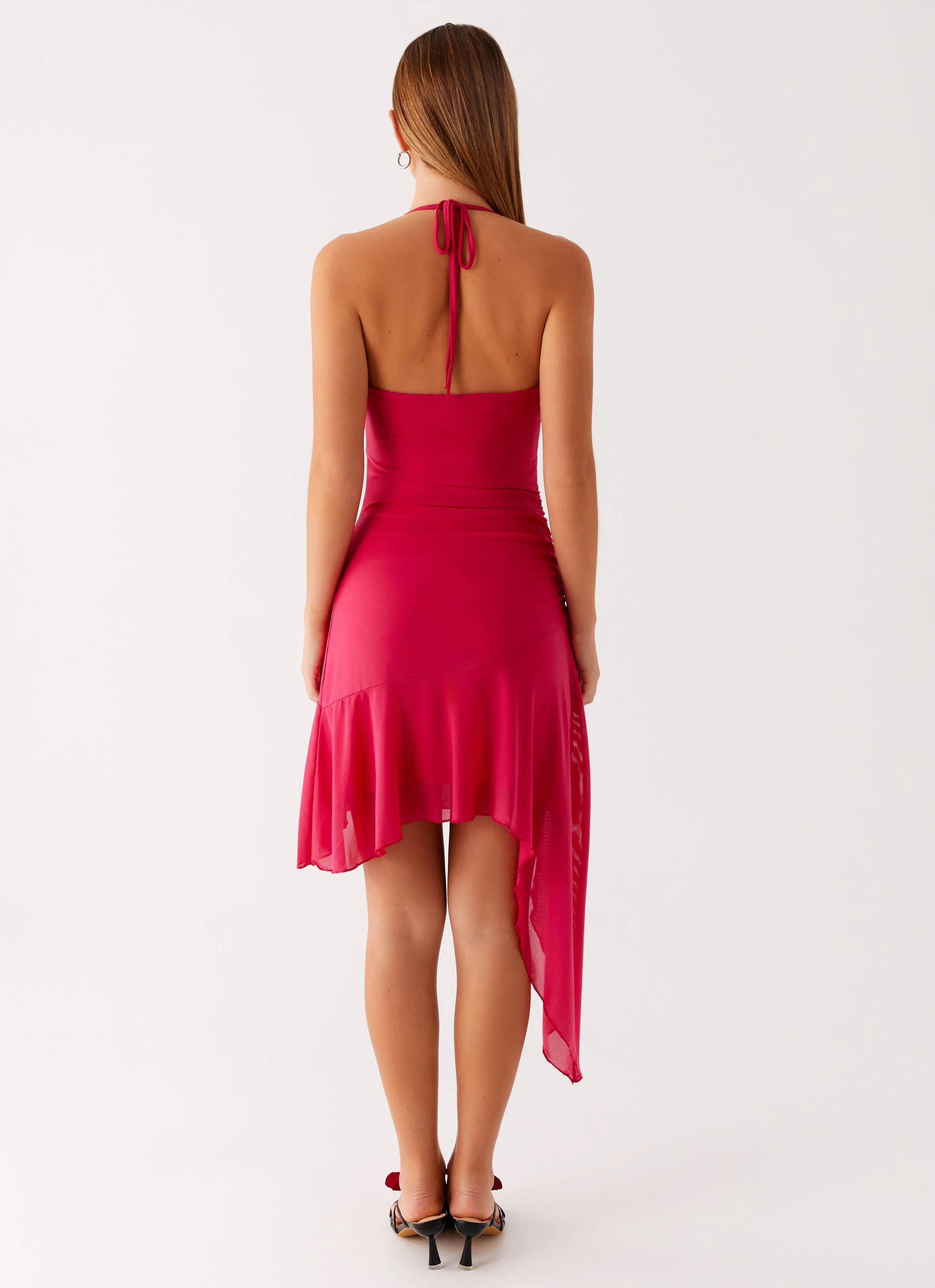 Mai Tai Mini Dress - Hot Pink Soft Layers Essential Style
