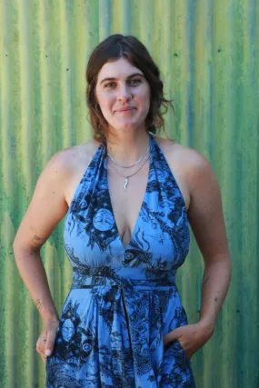 Monroe Dress in Earth Worship Clean Edge Refined Simplicity