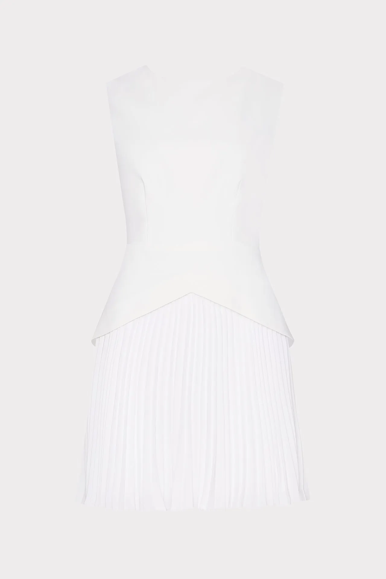Haddy Pleated Mini Dress Texture Rich