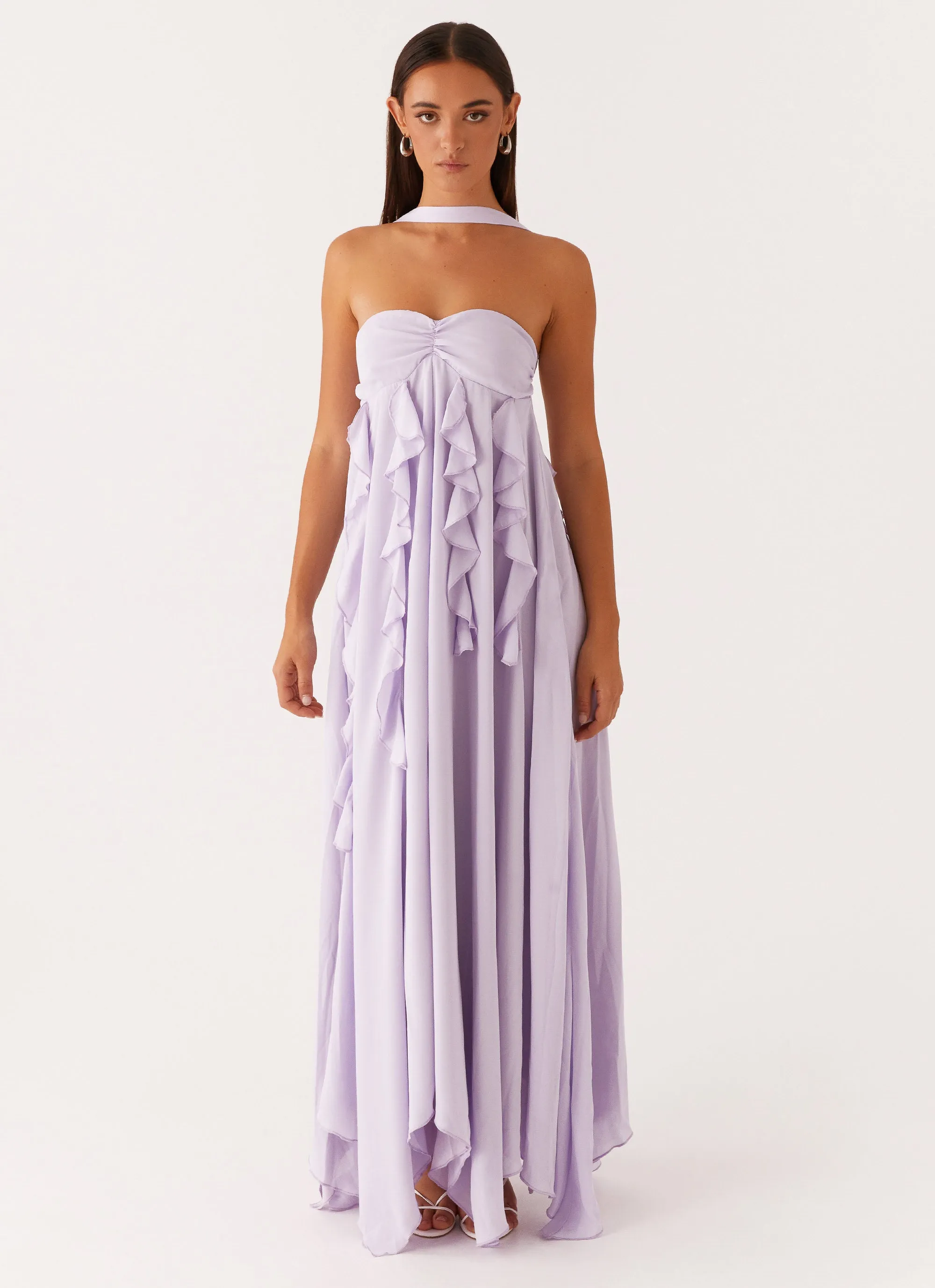 Florence Maxi Dress - Lilac Smart Cut