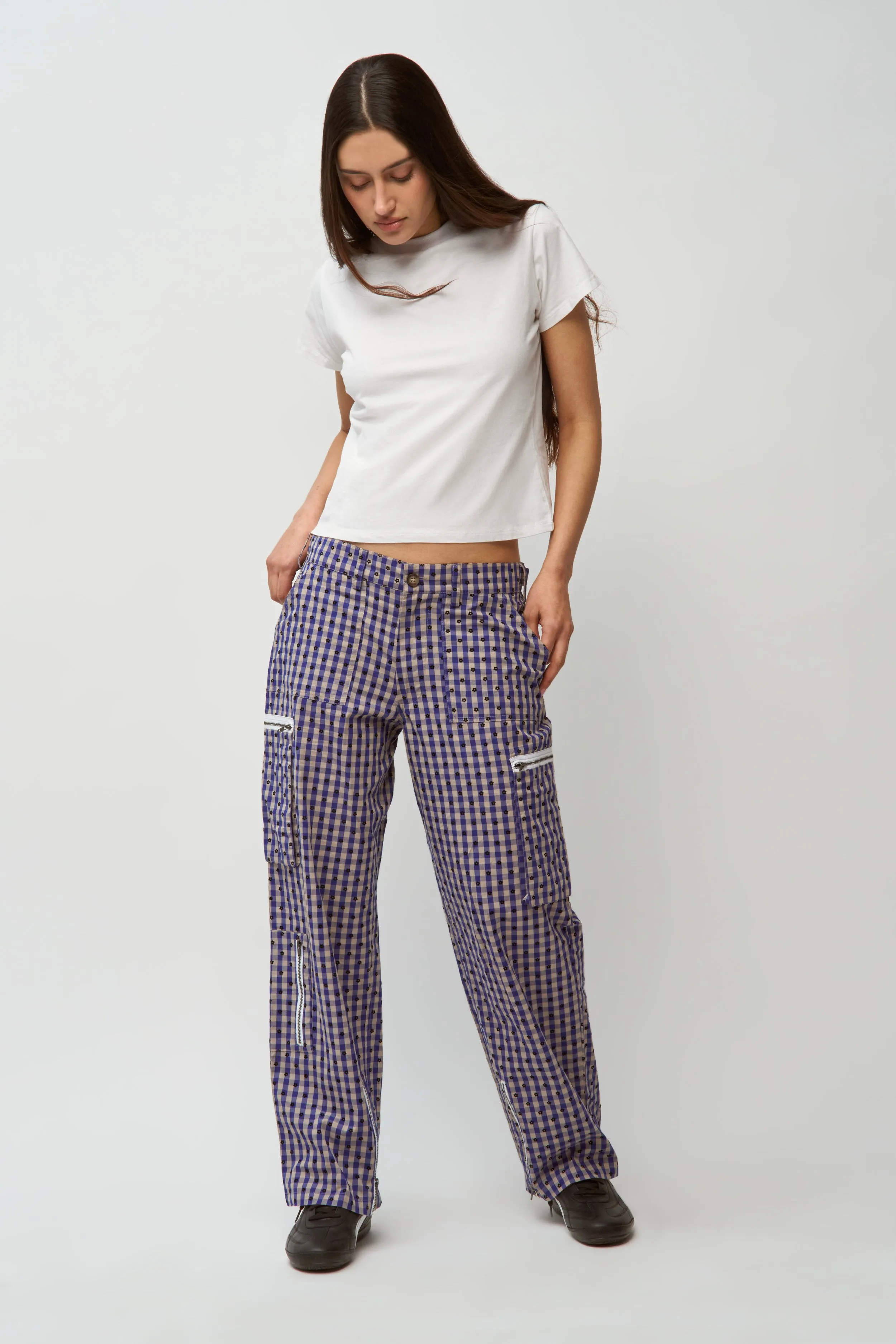 Adrian Gingham Pant FlexibleKneePanels