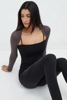 Sheer Tatiana Bolero Wide Shoulder Cut