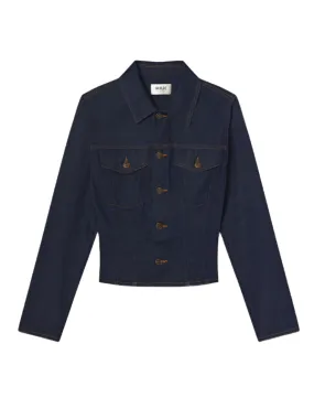 baristas Class Contoured Jacket in Rinse