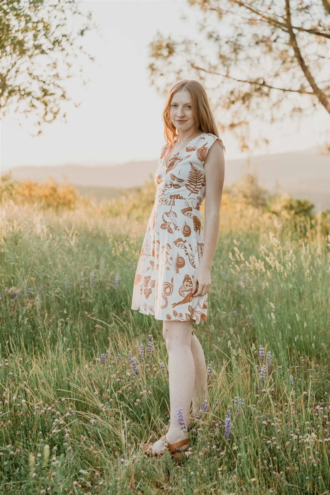 Sleek Piece Spicy Xena in Oat Woodland Wonder