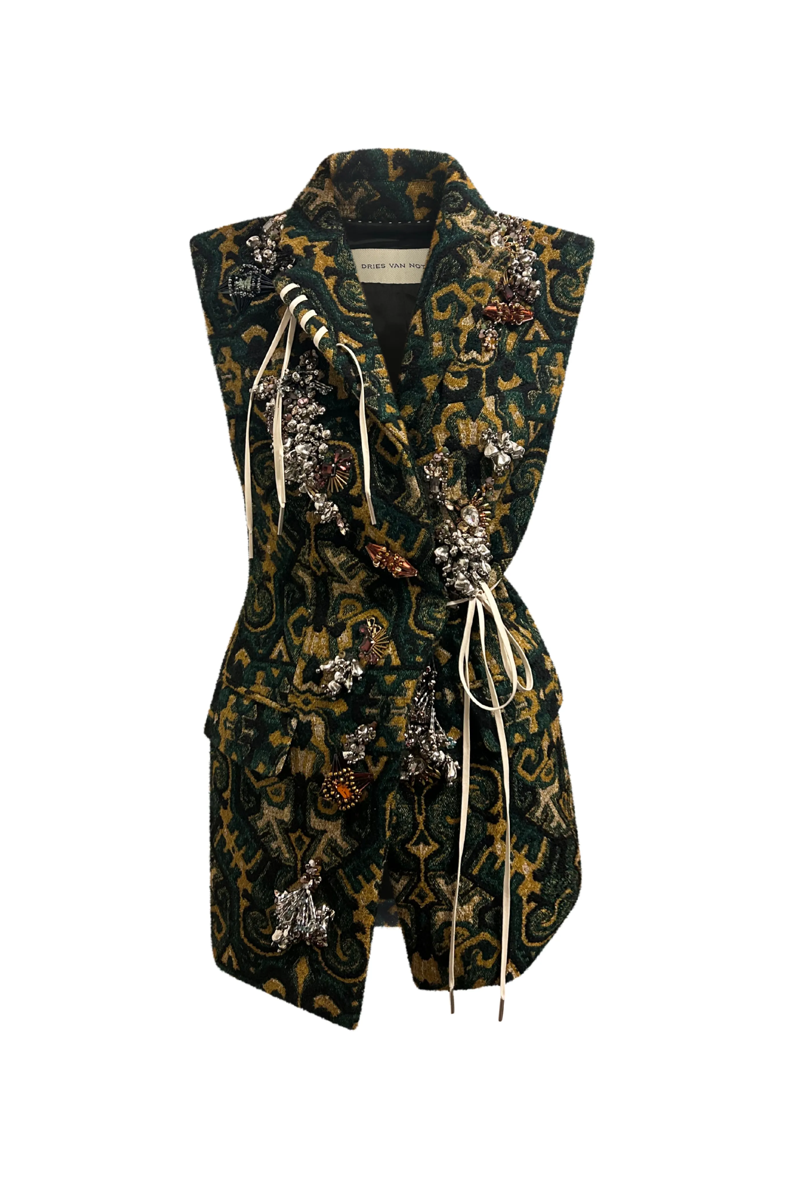 Bimbila Embroidered Jacket Anti Static Inner Layer Foldable Storage