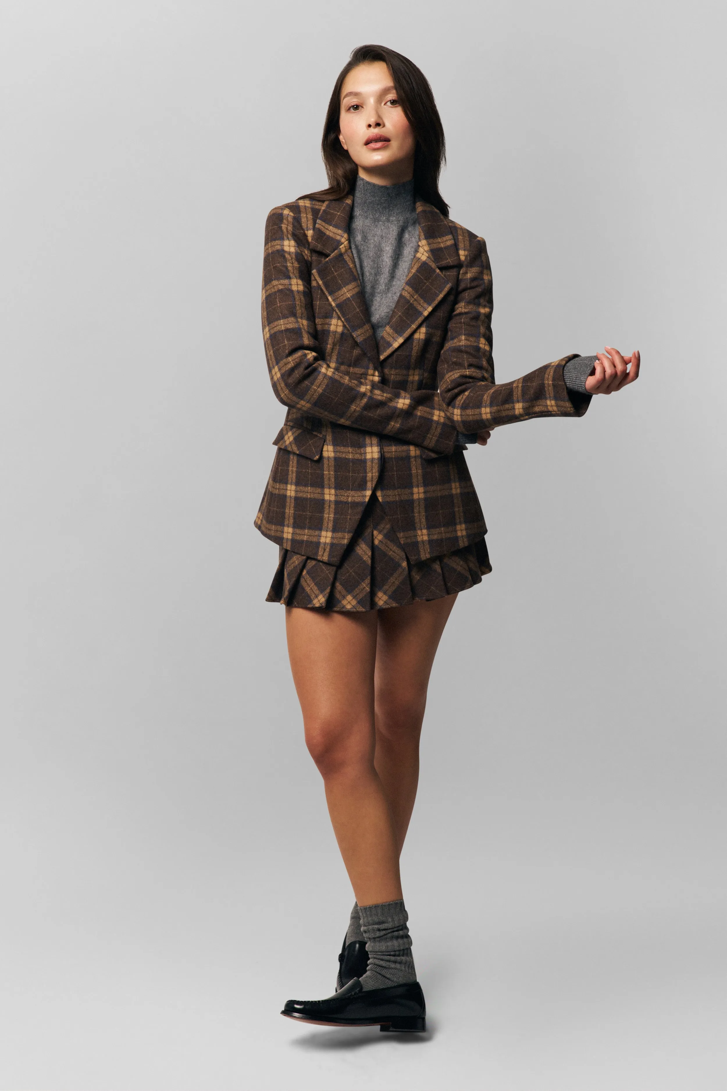 Cooper Tartan Blazer Essential Style