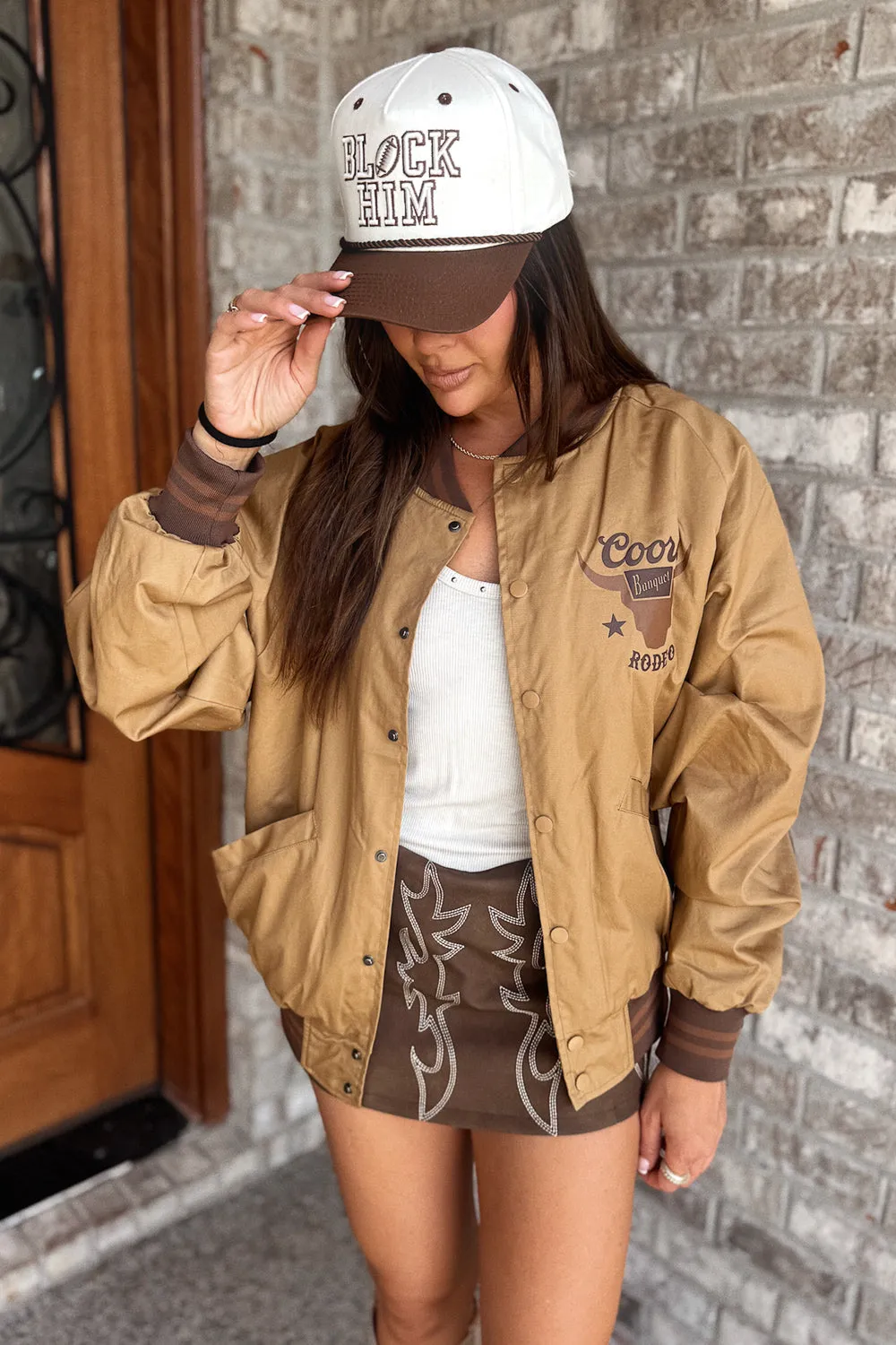 Coors Banquet Rodeo Racing Jacket Heat Retention Lining Compression Fit Design