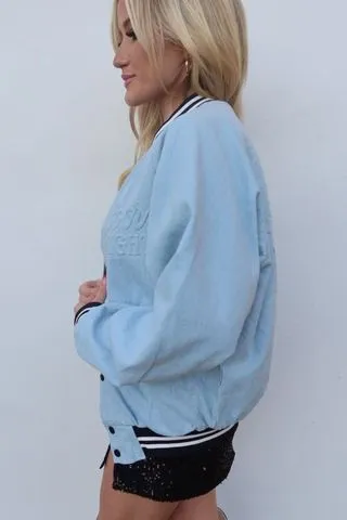 Coors Light Ghost Stadium Jacket - Chambray Blue CompactPacking