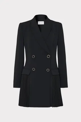 Easy Match Smart and Sleek Noora Pleated Blazer Dress
