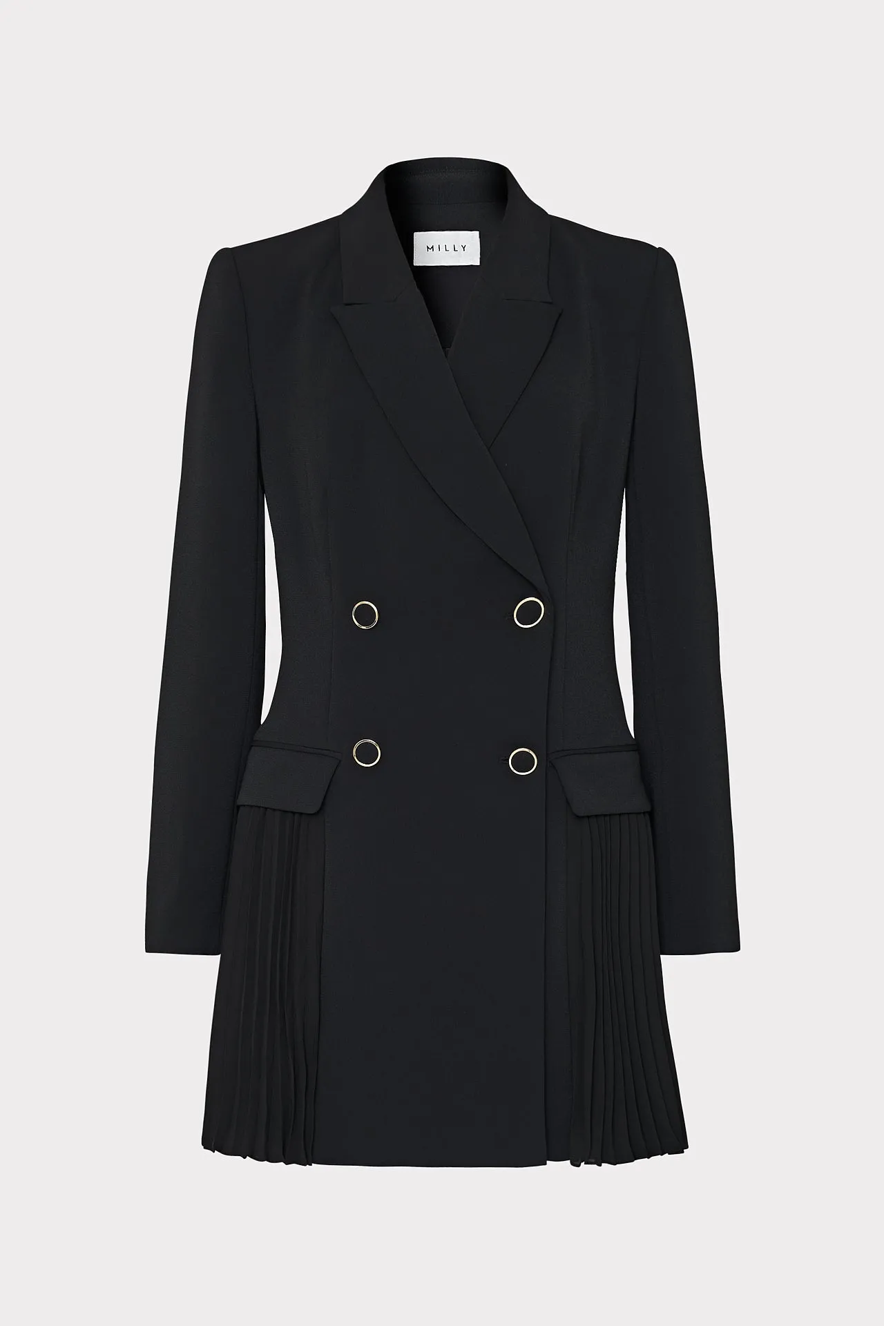 Easy Match Smart and Sleek Noora Pleated Blazer Dress
