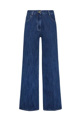 Cotton Cavalry Denim Casual Friday Elegant Casual Student Outfit Work Ready