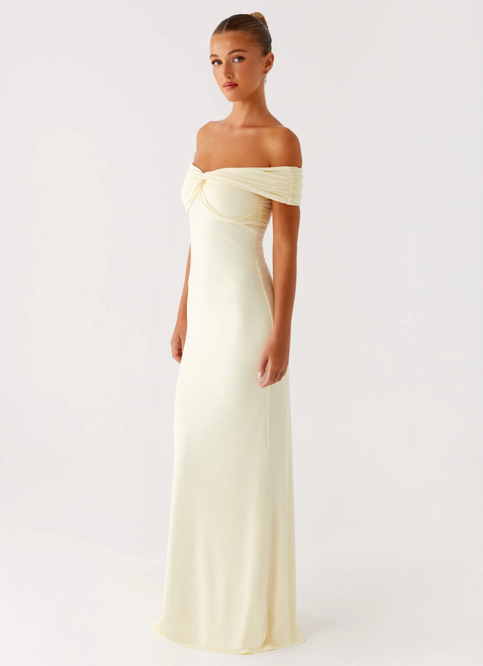 Countless Maxi Dress - Yellow Petal Zone Timeless Comfort