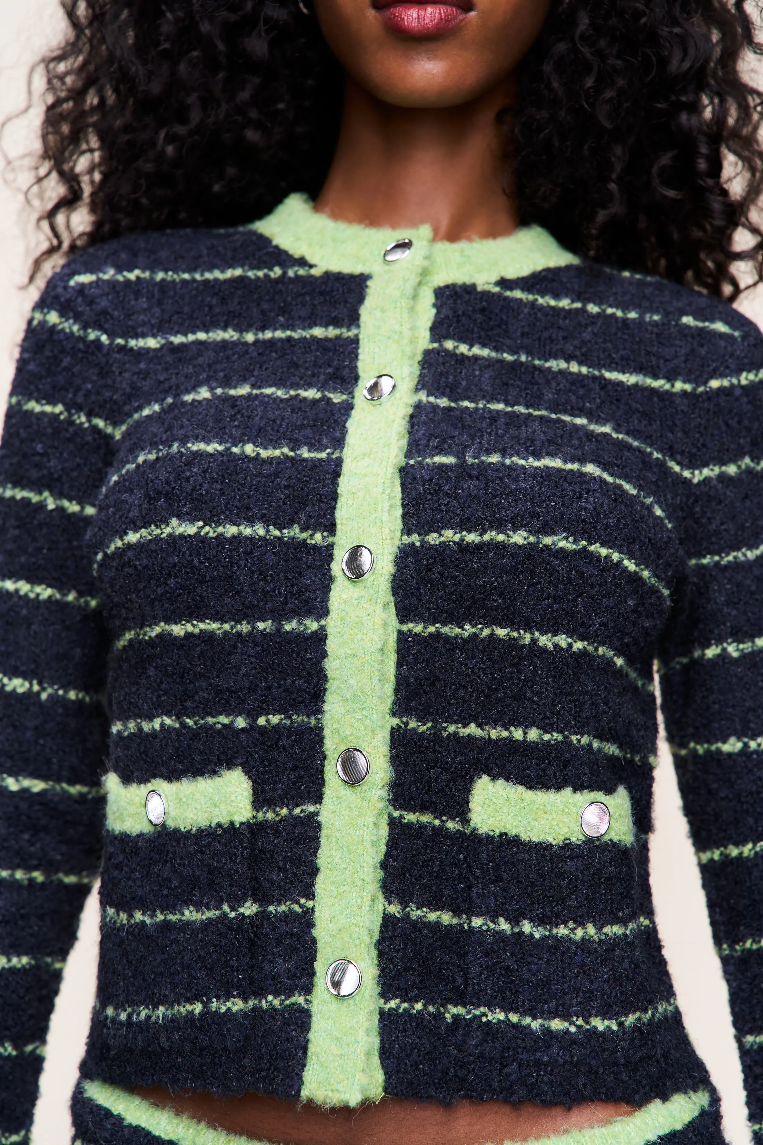 Carline Cardigan Breathable Yarn