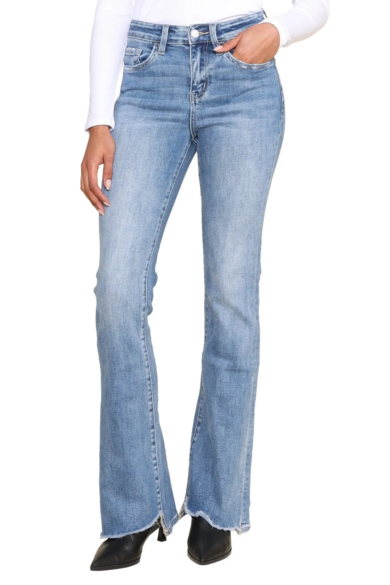 Refined fit Crate Vintage Wash Flare