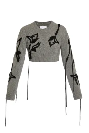 Fall Comfort Crew Neck Cropped Cardigan