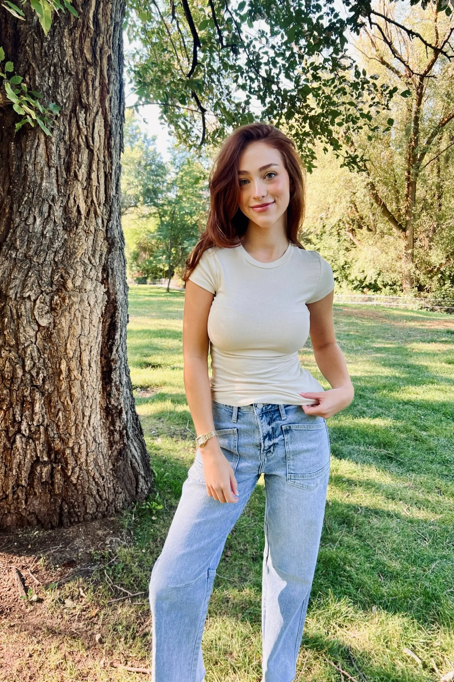 ZipClosure Crisp Air Tee