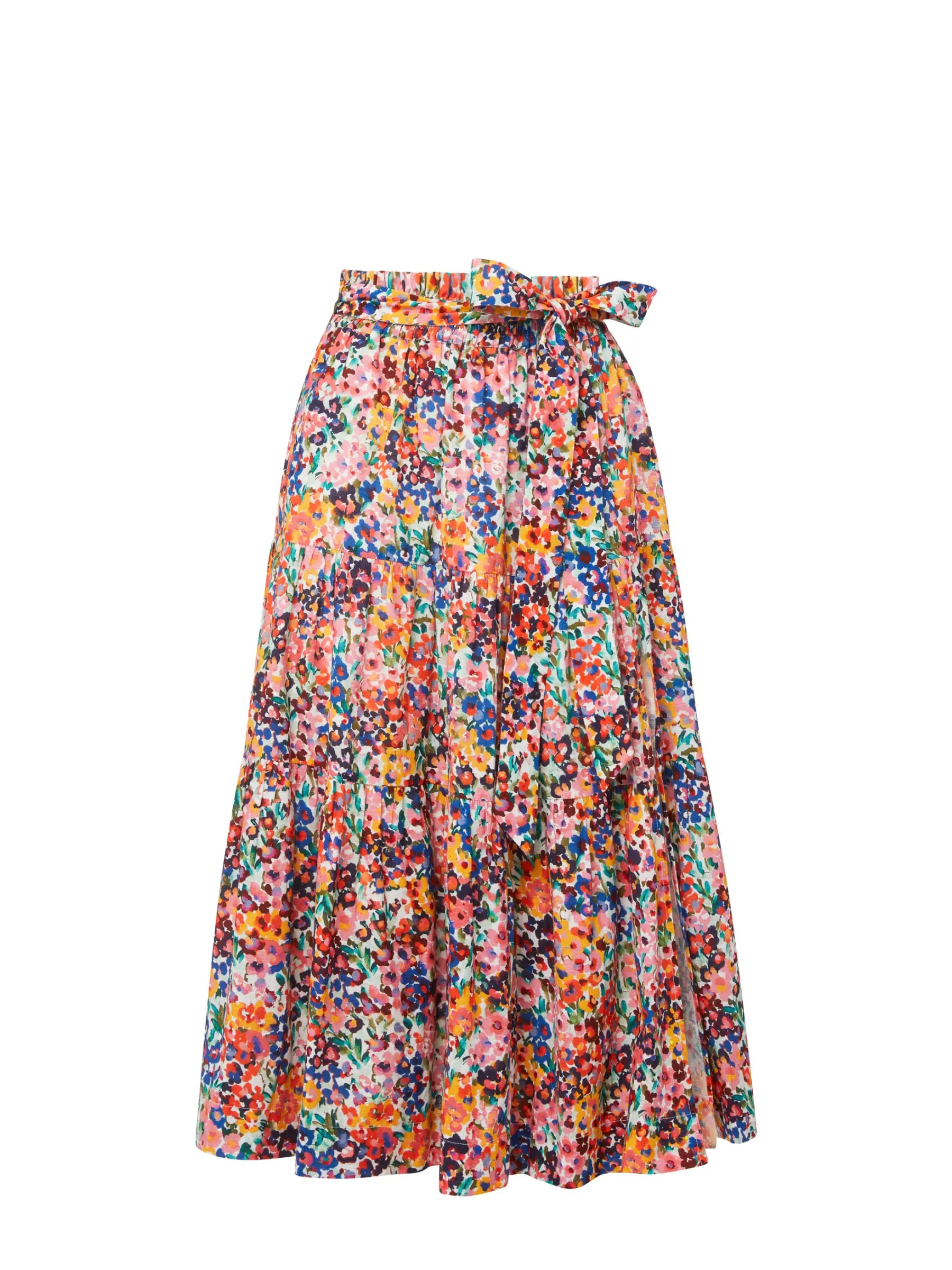 Chic casual Outfit Mix Jenni Skirt In Painted Petals