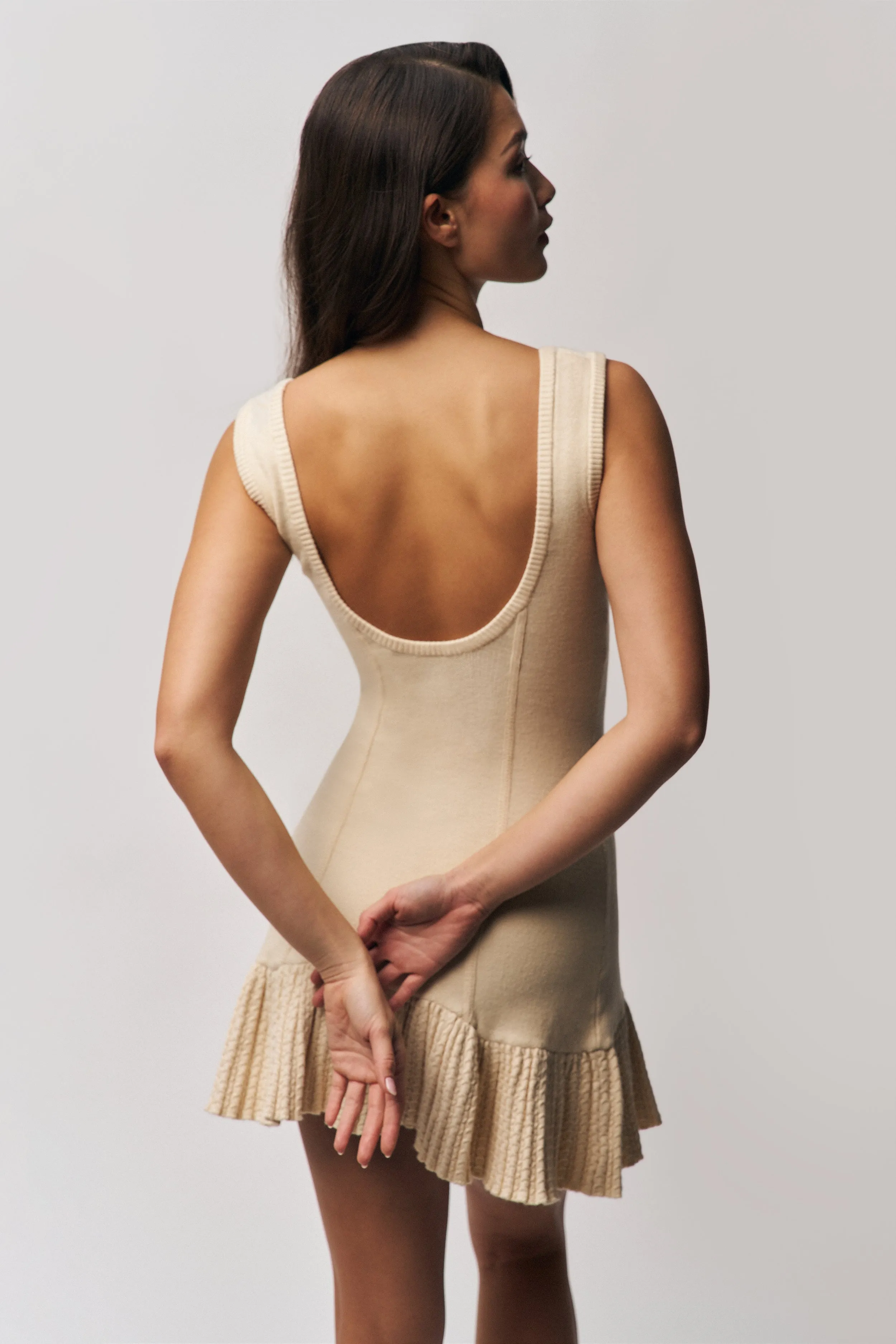 Casual Silhouette Refined Stitch Iris Dress