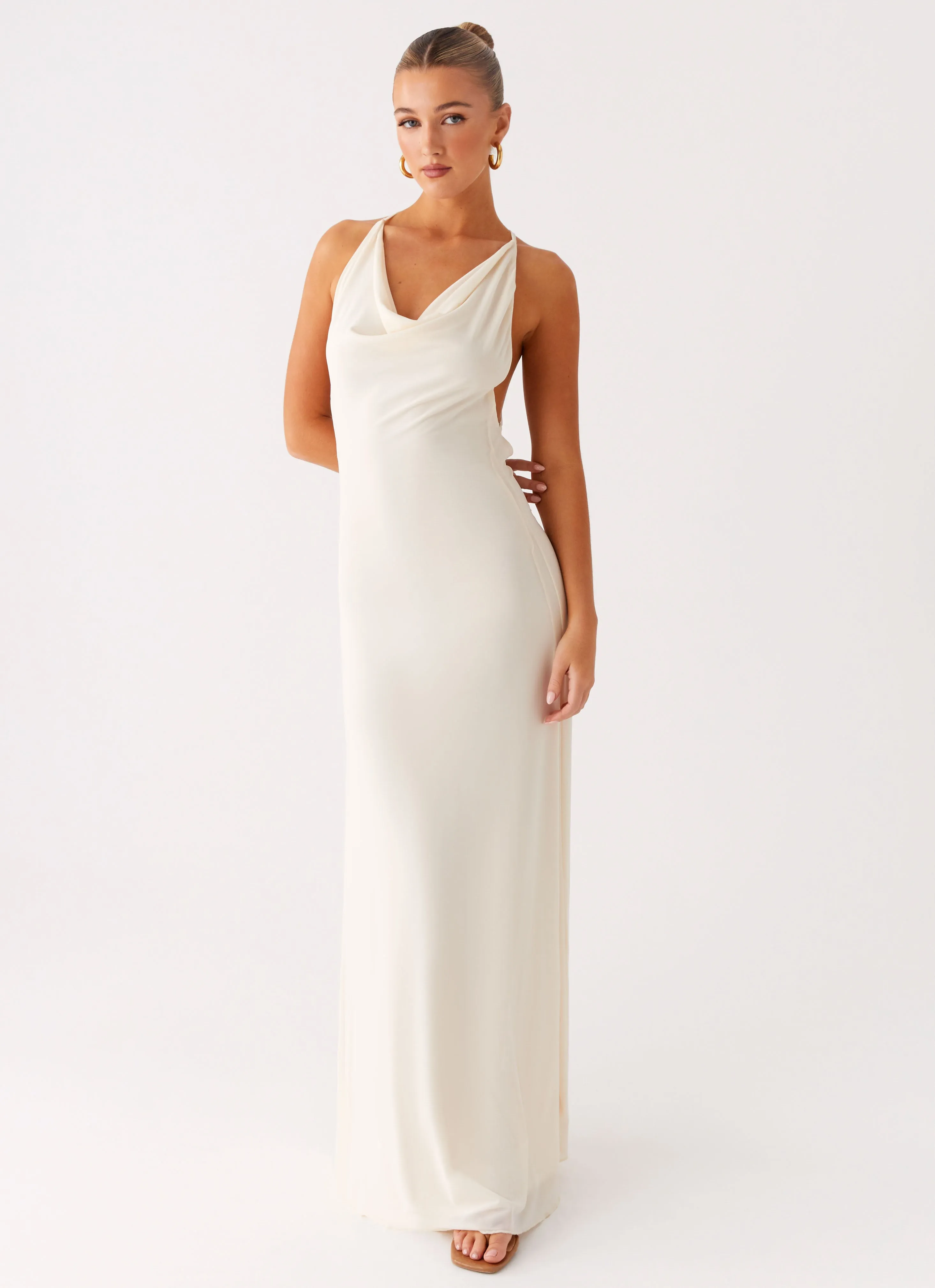 Trendy Everyday Dahliana Maxi Dress - Off White