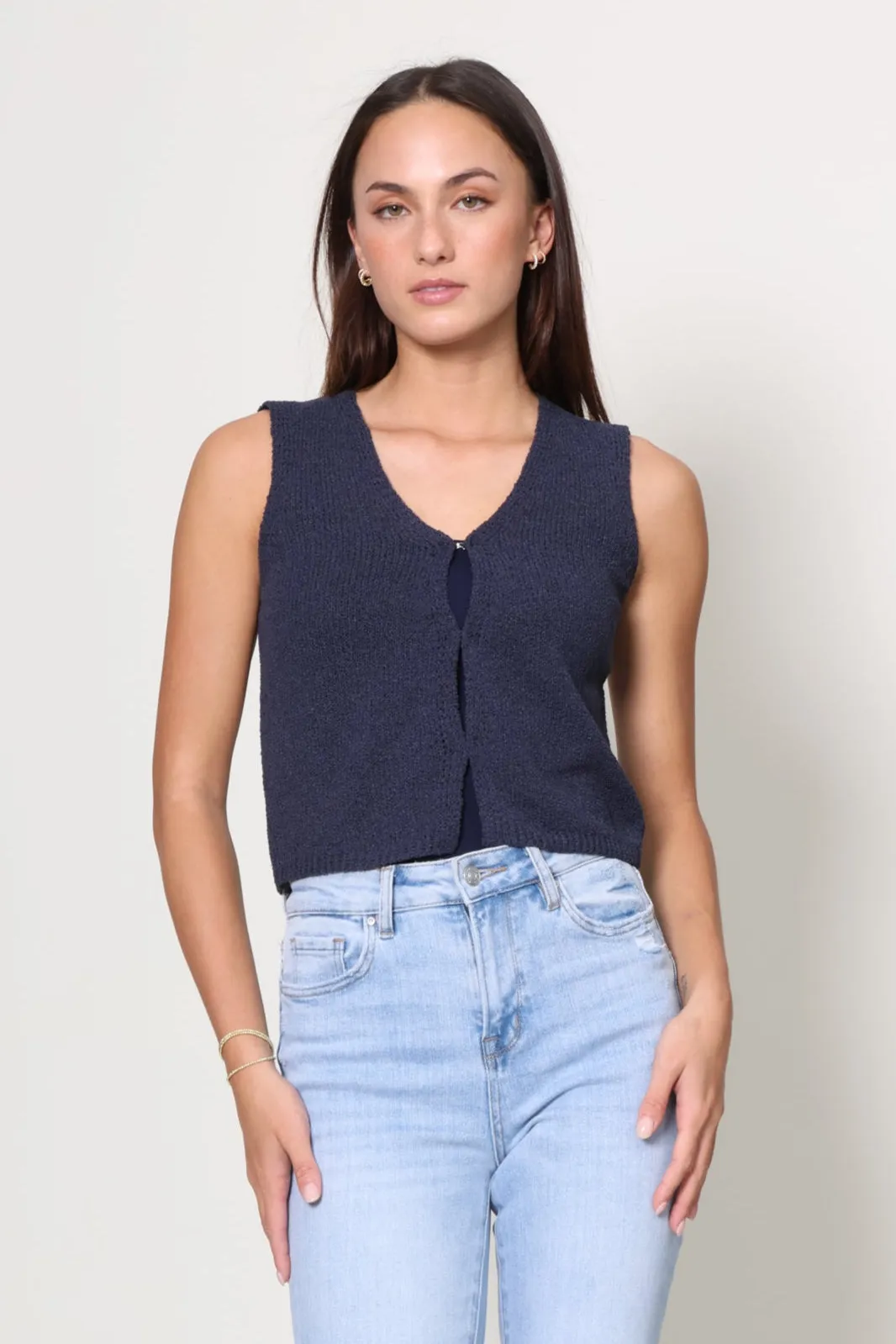 NonRestrictive Armholes Dale Hook & Eye Vest