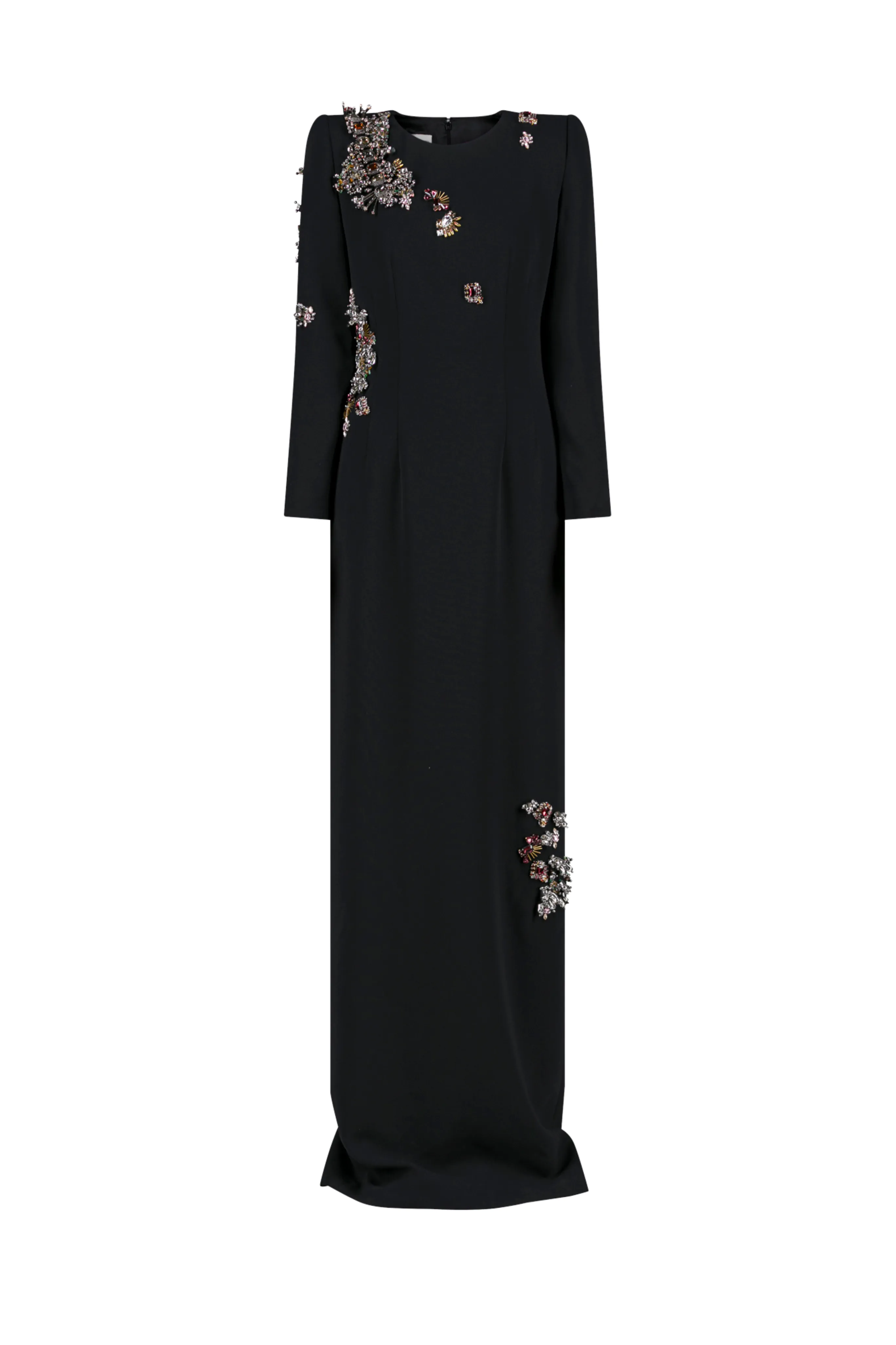 Silky-Lining Dalista Embroidered Dress