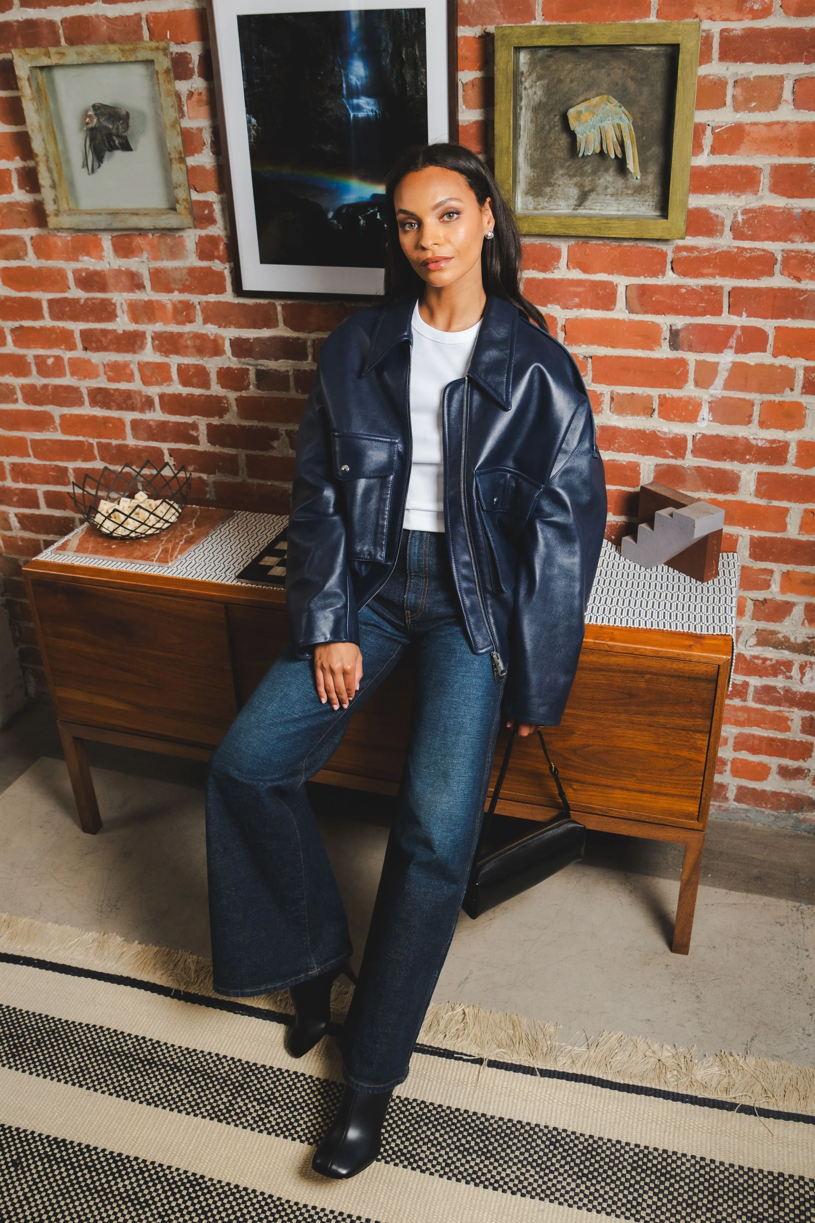 Relaxed Taper Polished Look Dane Denim Jean in Lansing