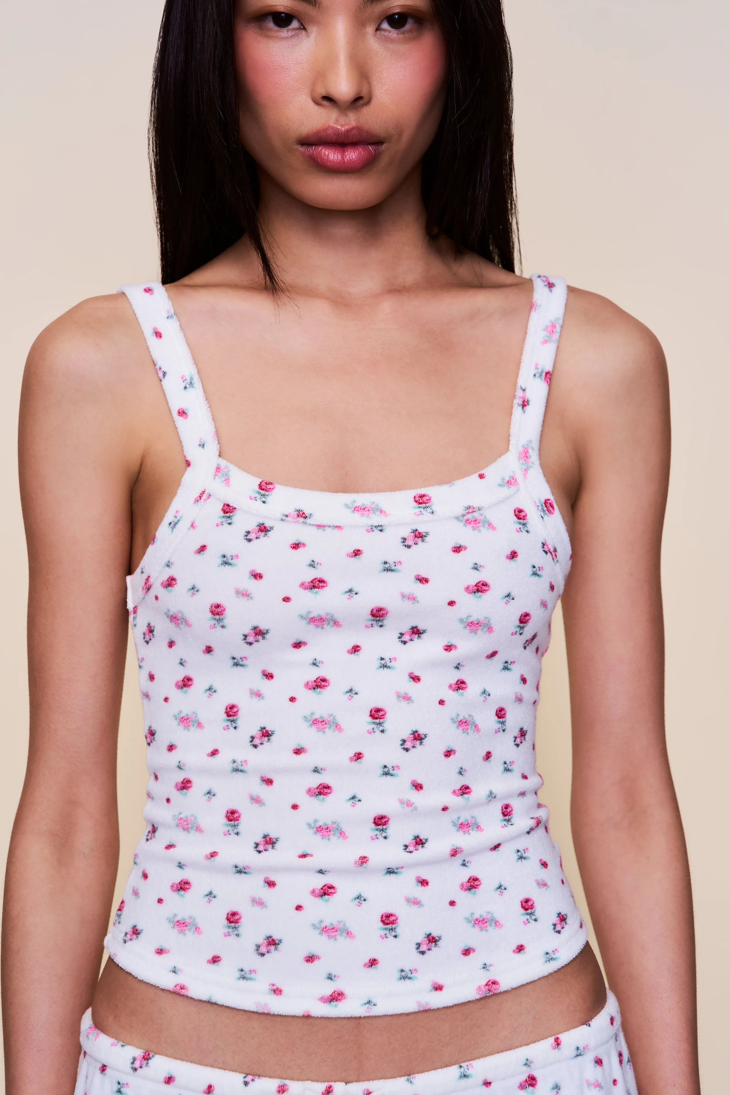 Flowing Design CrewNeck Dani Terry Tank