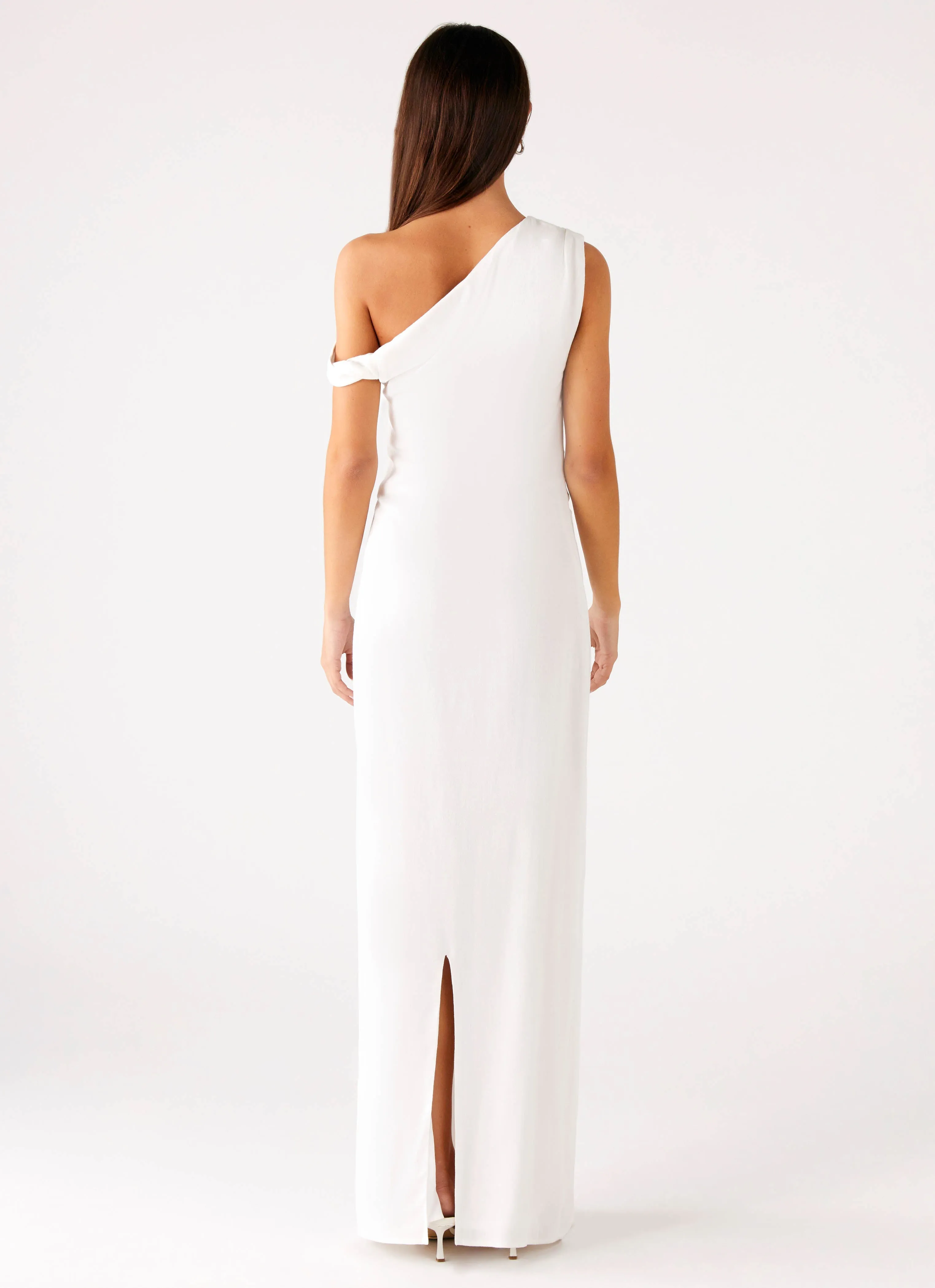 Effortless weekend dress Natural Tones Mckenna Maxi Dress - White