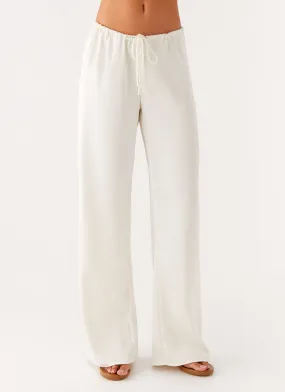 Functional Look Deacon Low Rise Pants - Butter
