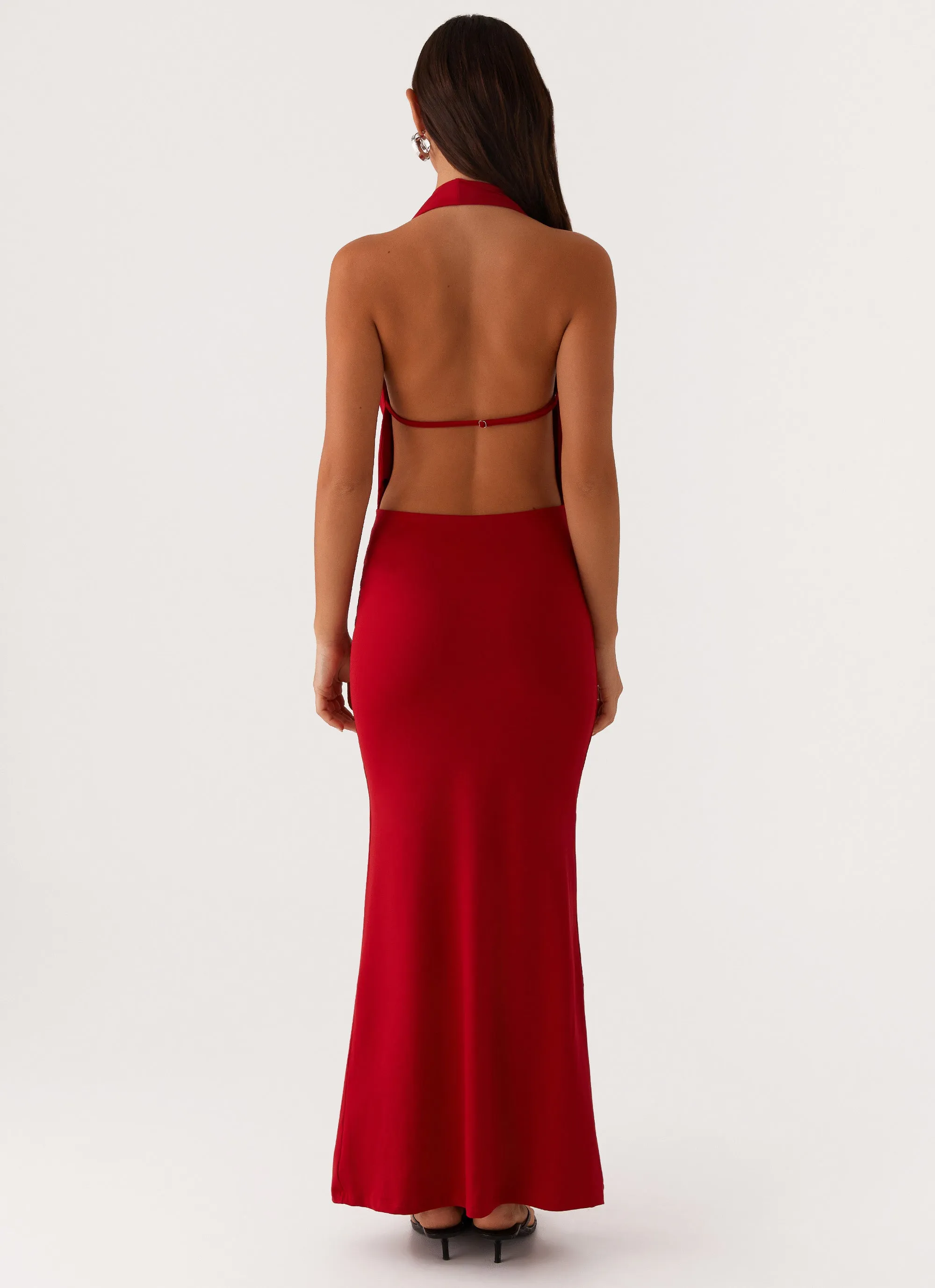 Dedicated Maxi Dress - Red Soft and Smooth