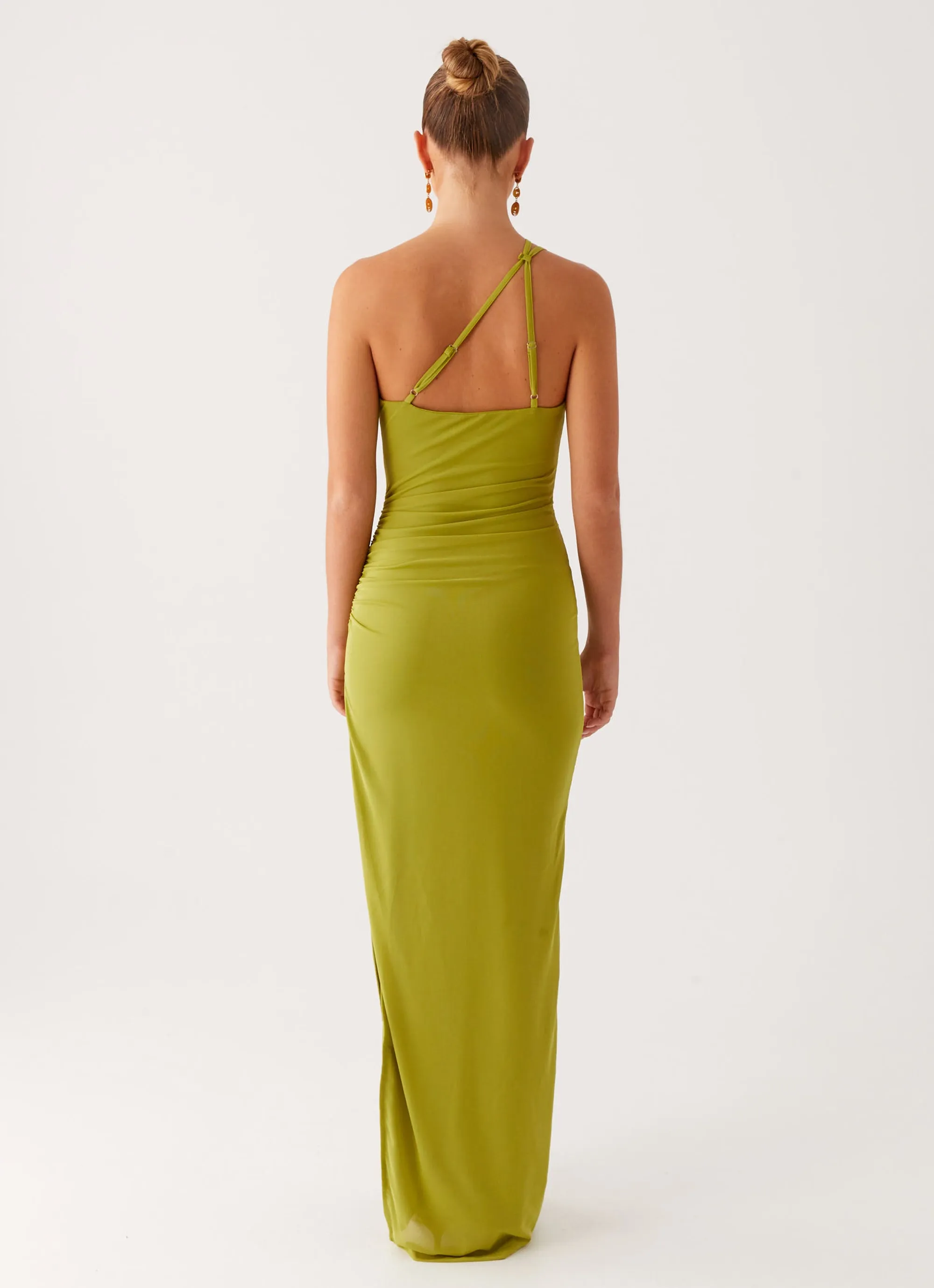 Lamara Maxi Dress - Green Morning Glow