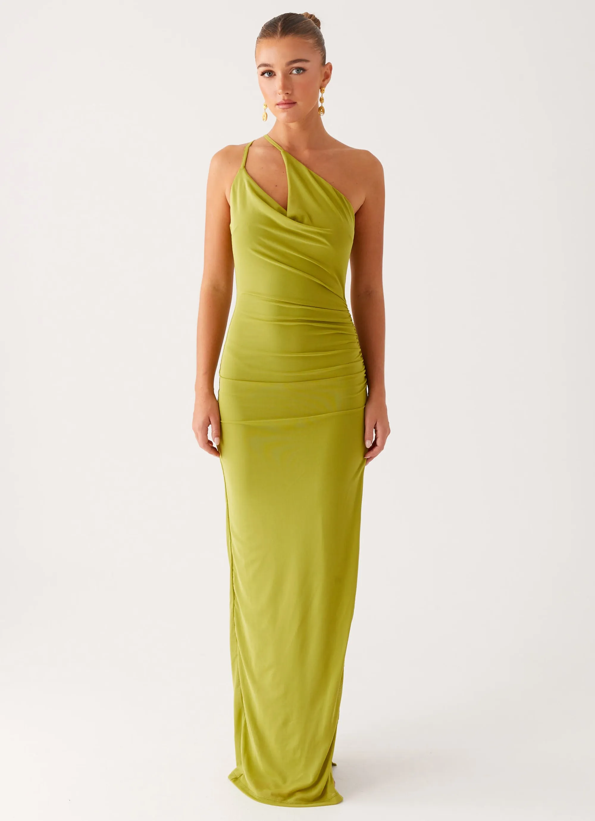 Sophisticated Line Lamara Maxi Dress - Green