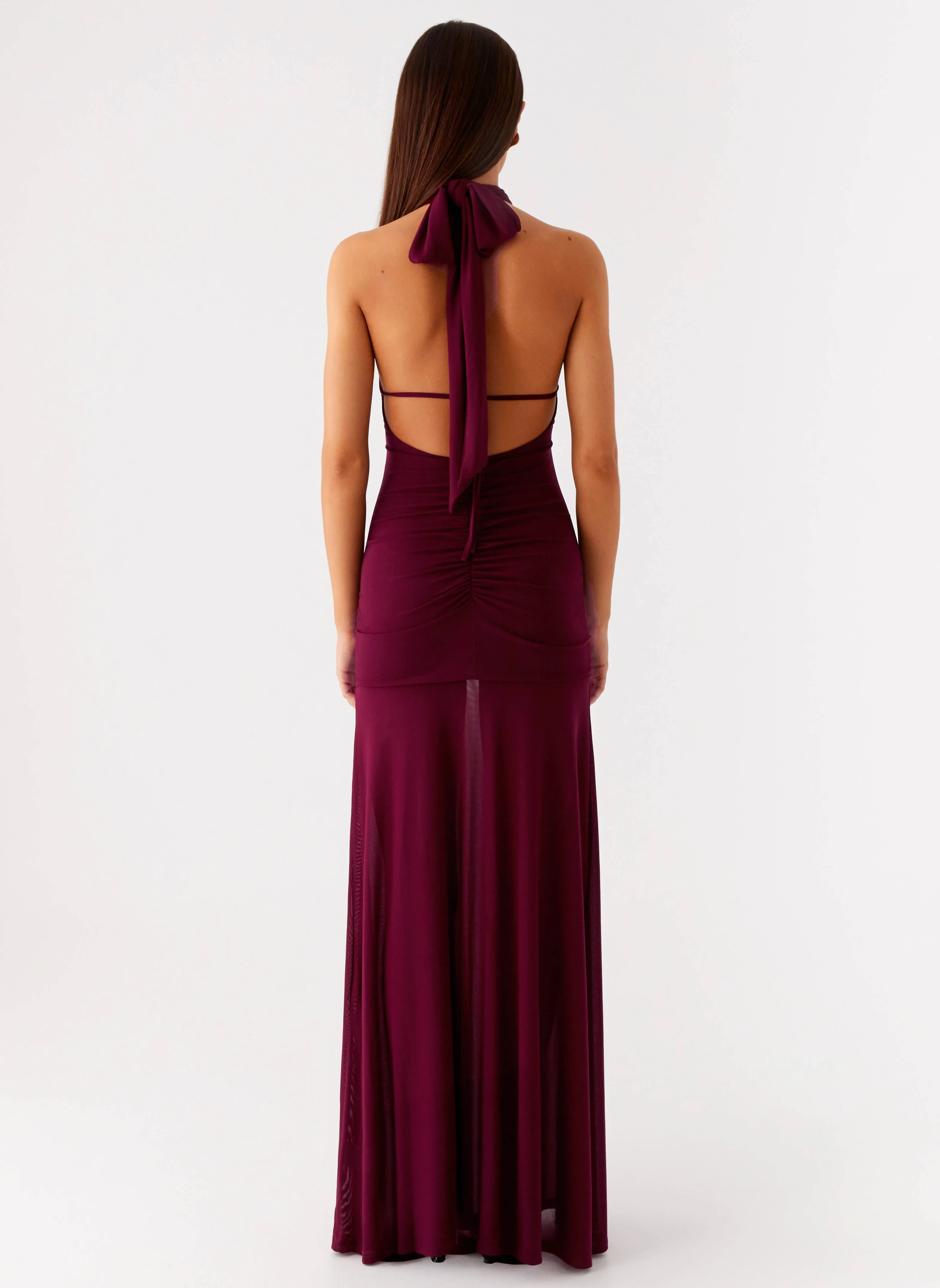 Morning Wear Deltina Maxi Dress - Boysenberry