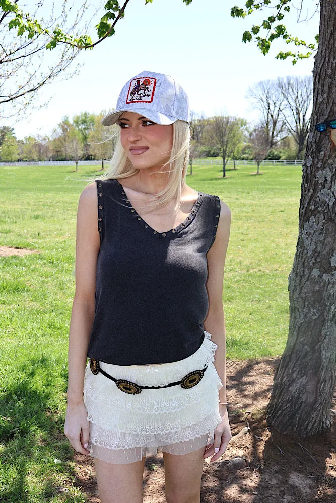 UPFProtection SublimatedPrint Desert Dust Studded Tank