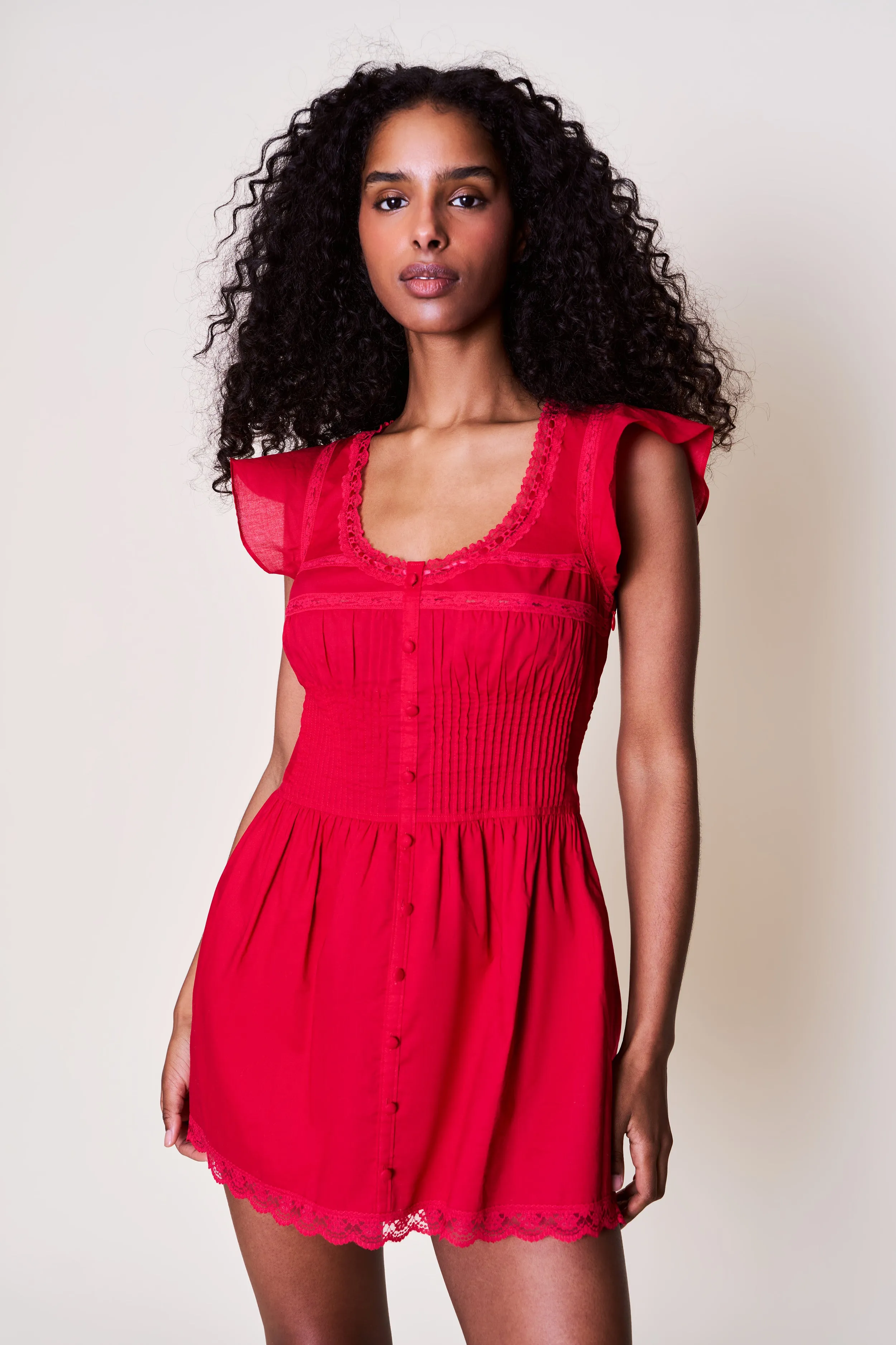 TemperatureRegulatingFabric Refined Style Lille Pintuck Dress