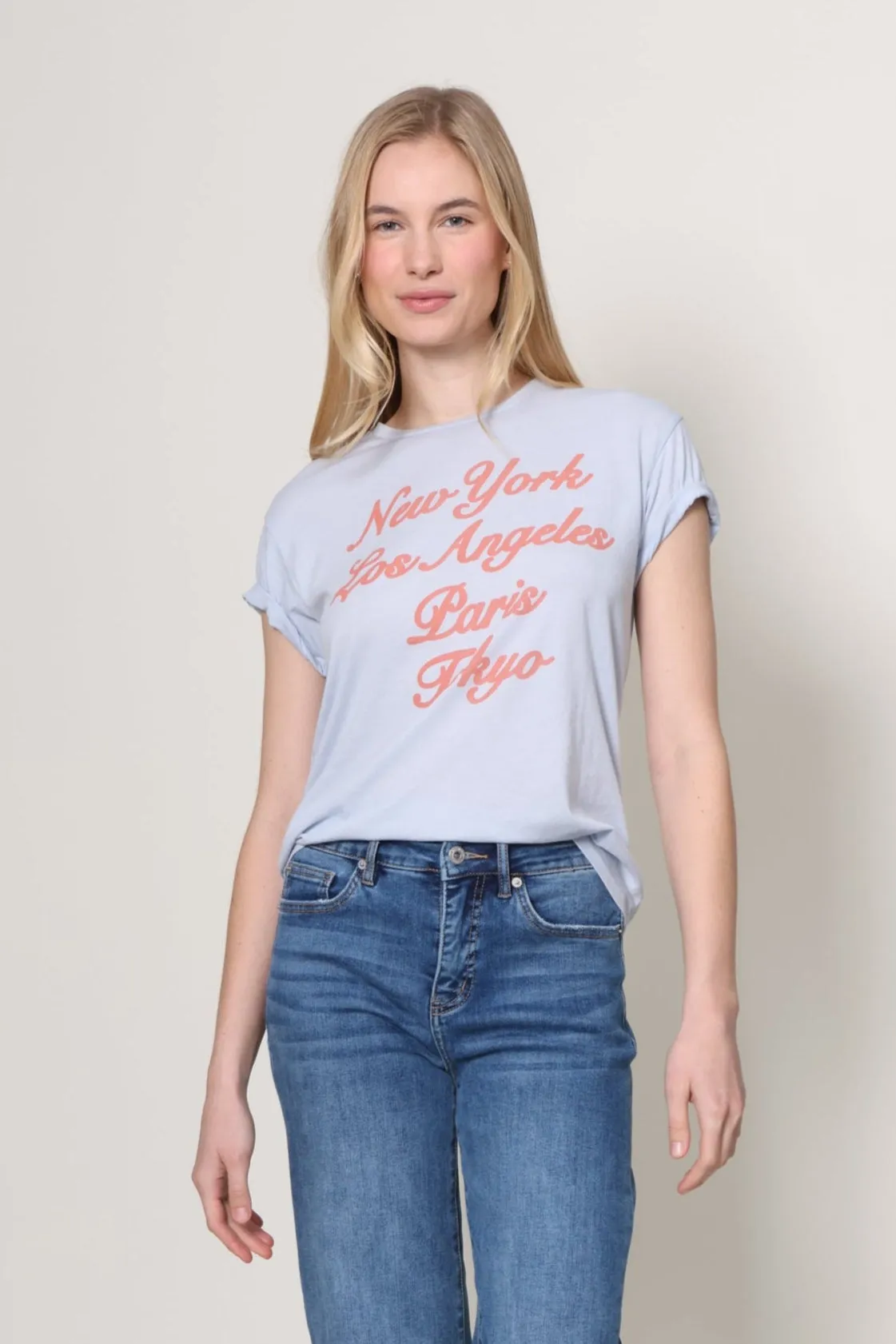 HighDurabilityWeave TexturedSurface Destinations Tee