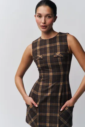 Shared Glow Rowan Tartan Dress