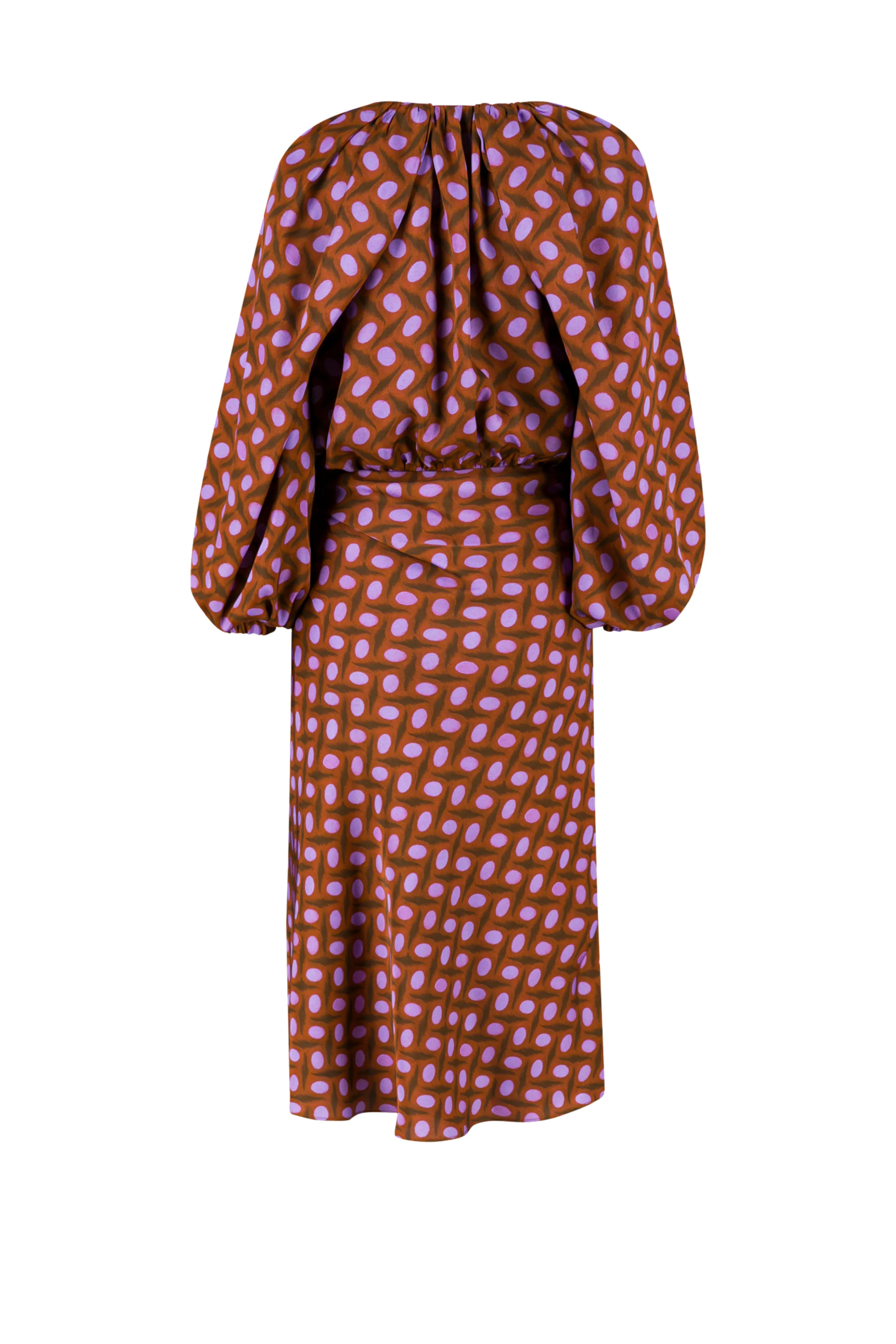 Divani Dress Elegant formal piece Silky Drape