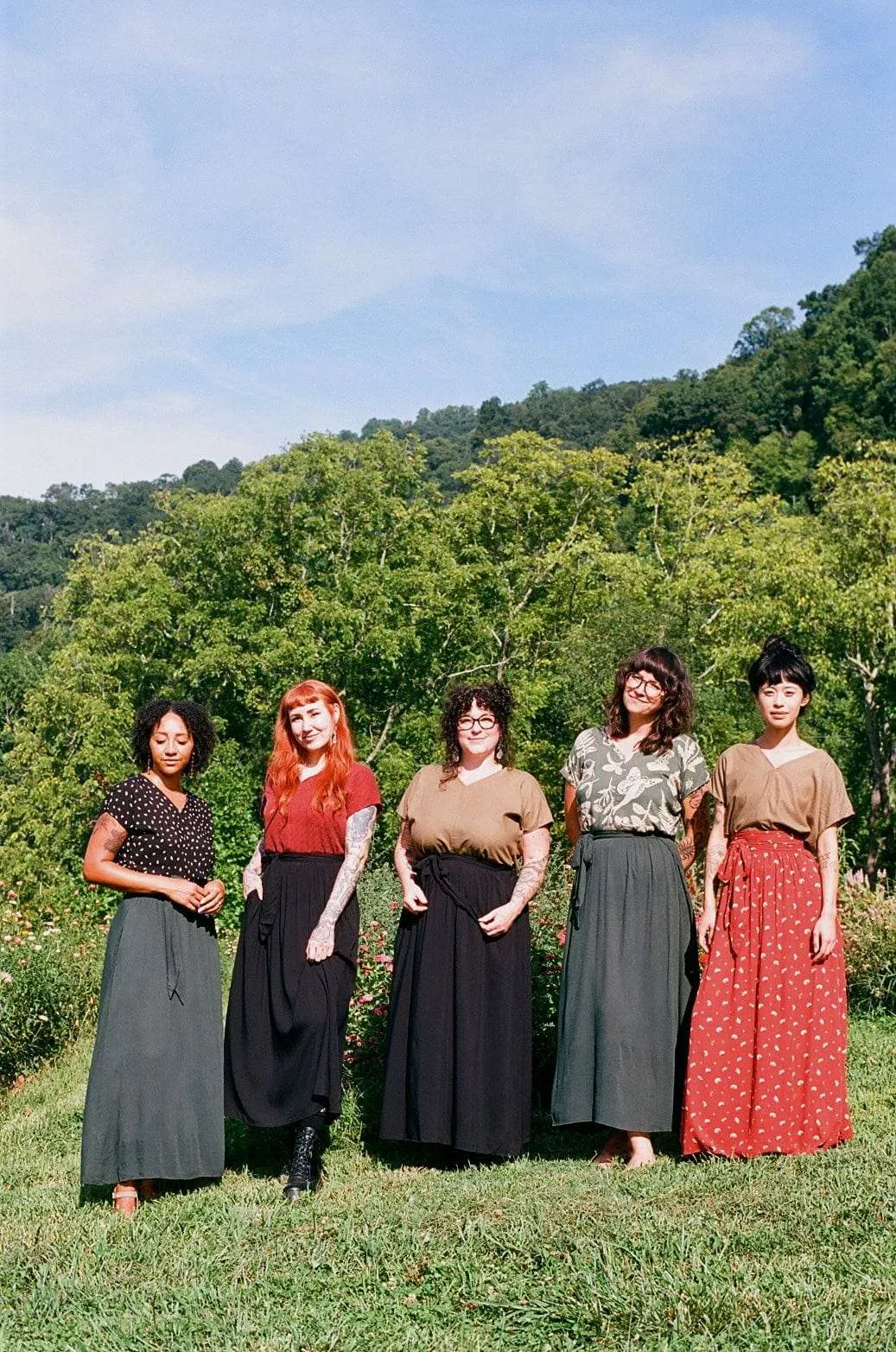 Dolman Top in Olive Raw Silk Tear Resistant Weave QuickDry Technology