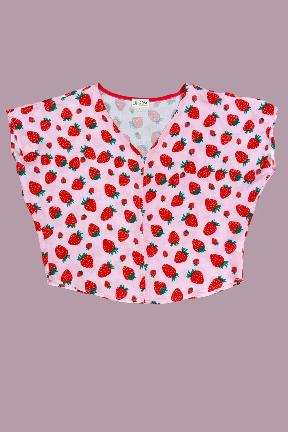 Dolman Top in Strawberry Cotton OdorControl