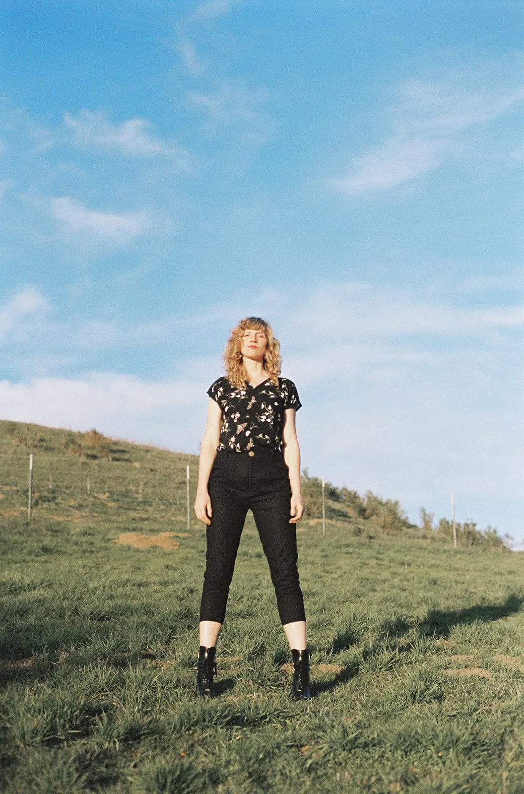 VentilatedBack Dolman Top in Sweet Pea