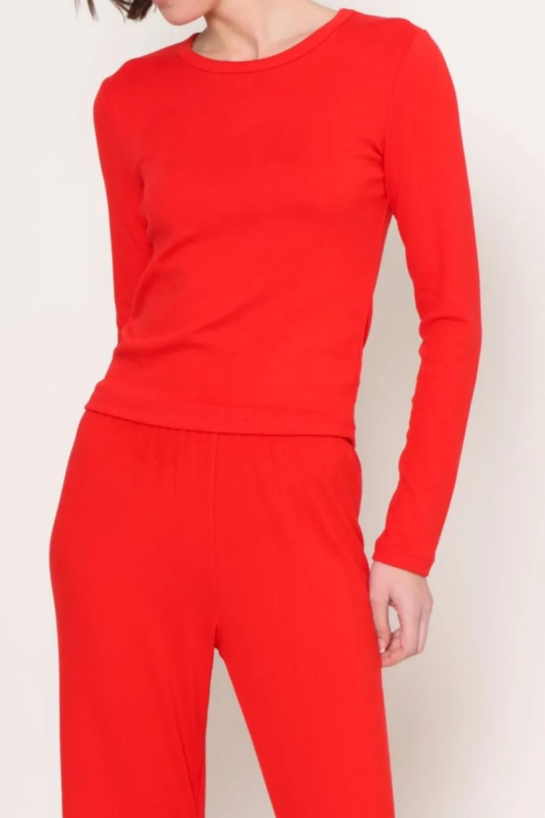 Cooling Technology Breathable Mesh Insert Maison Pointelle Top