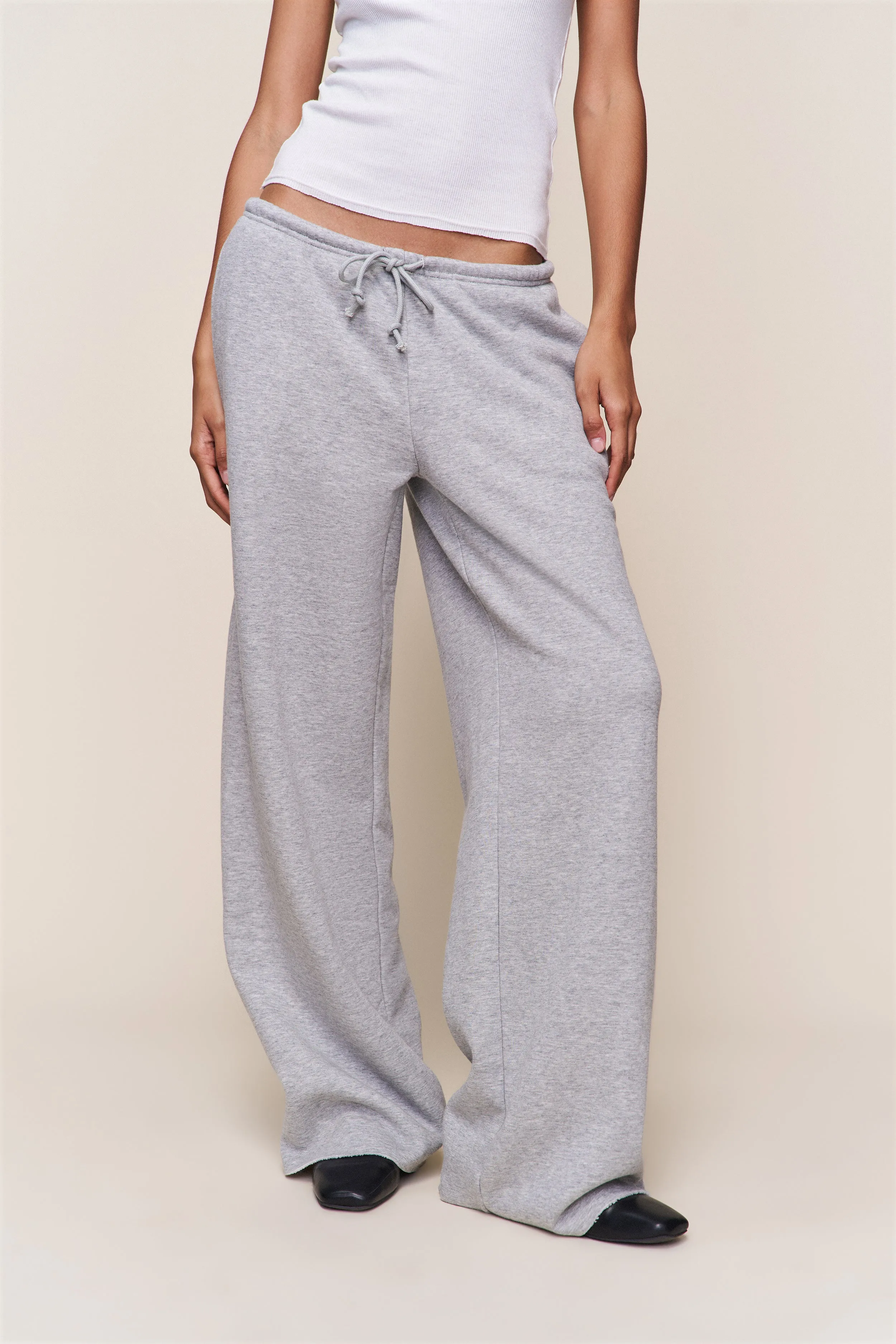 Drawstring Fleece Pant Laser cut