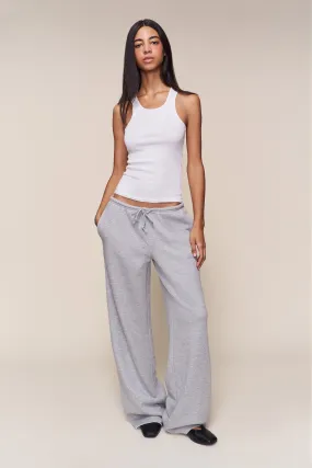Statement Piece Travel Ready Drawstring Fleece Pant