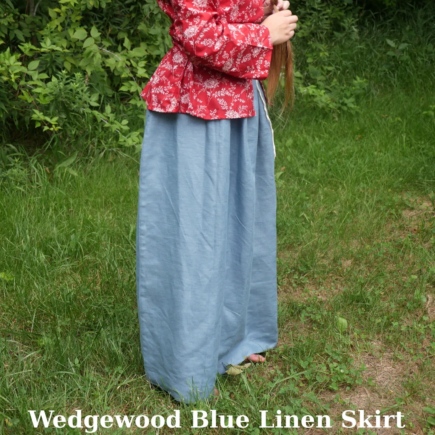 Drawstring Skirt - Linen Fashion Forward