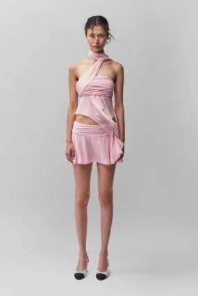 Chiffon Wrap Around Top ReinforcedArmholes