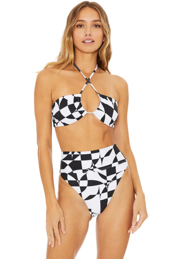 QuickRelease Closure FadeResistant Coating Beach Riot Abby Top - 70s Geo