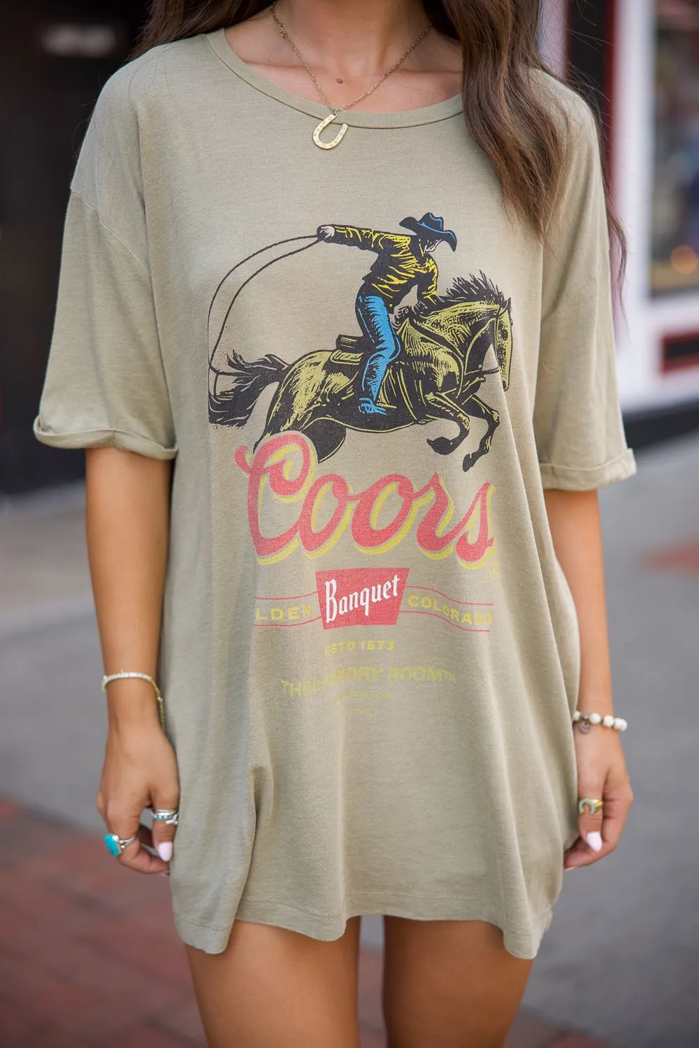 ButterSoft Handfeel Pre-Order Coors Roper Oversized Tee